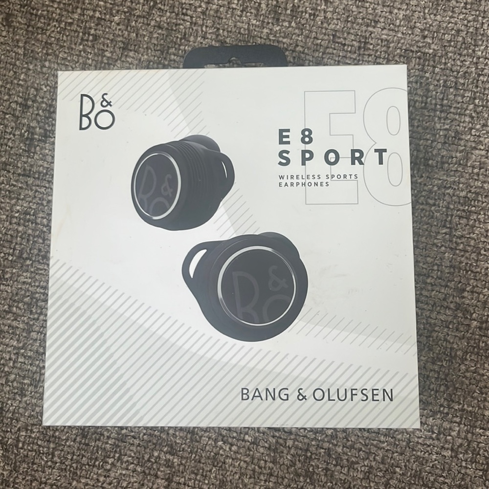 BRAND NEW E8 Sport wireless sports earbuds! Bang & Olufsen